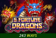 Spadegaming : 5 Fortune Dragons - TURBOBET168